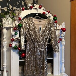 Tfnc London sequin dress